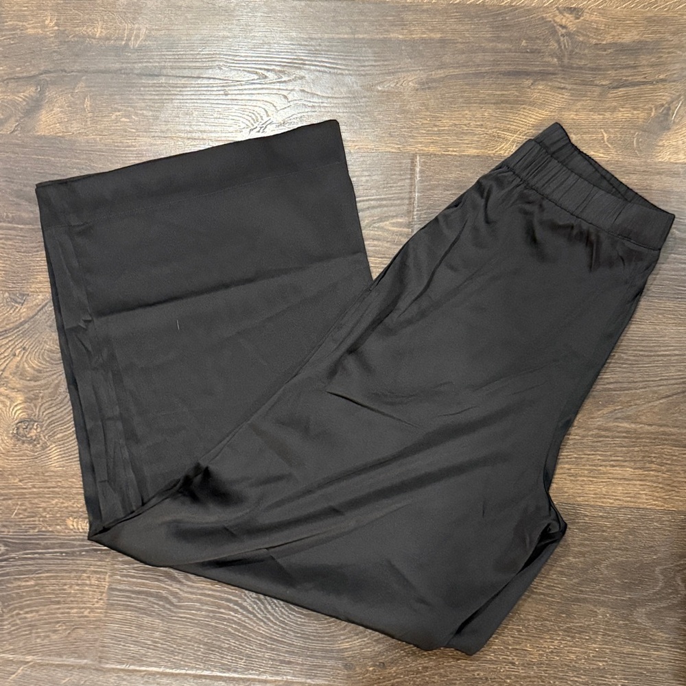 The Drop Black Wide Leg Pant